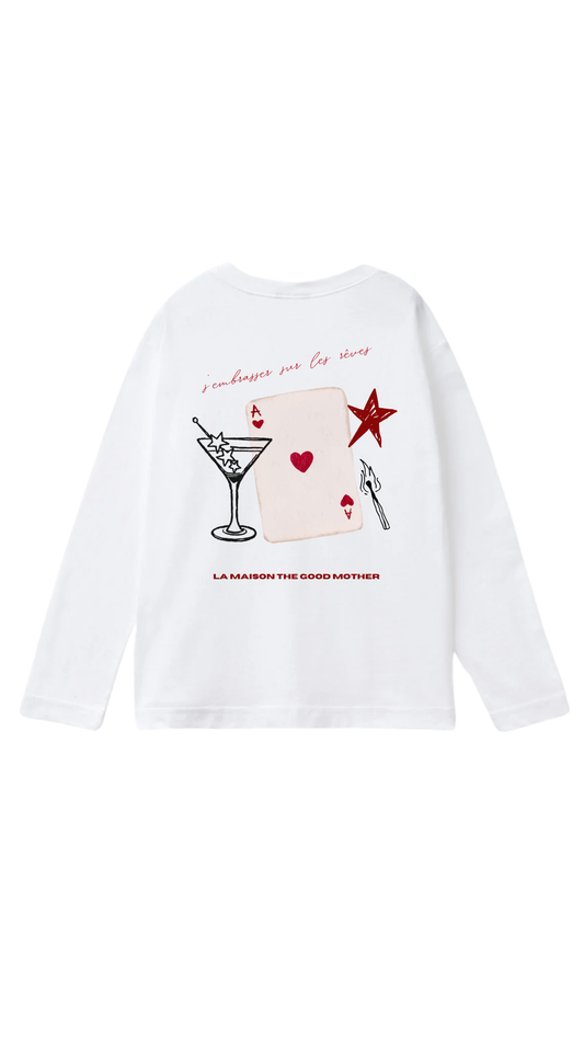 T-shirt s’embrasser sur les rêves
